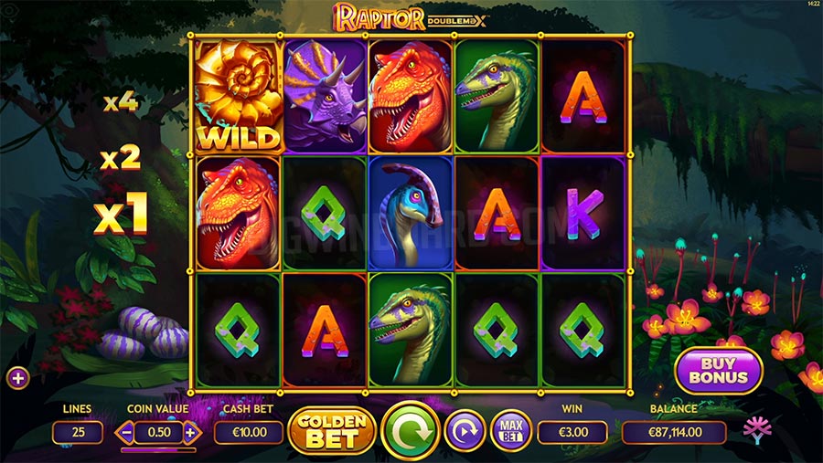 Raptor Doublemax slot